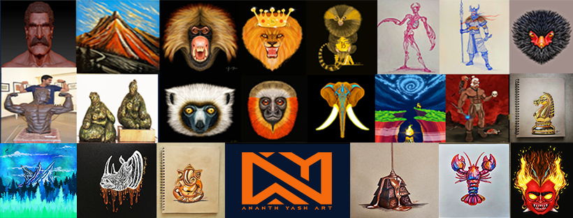 AnanthYashArt — Multidisciplinary Artist · Bangalore, India